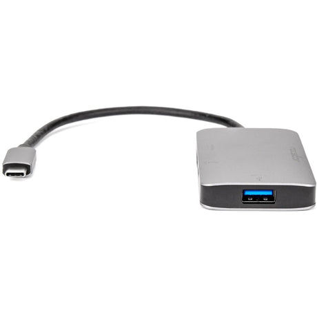 Rocstor Premium USB-C to HDMI Multiport Adapter - USB-C to HDMI/USB-C (3.1)/USB 3.0 for Audio/Video Device, Notebook, TV, Monitor, Projector, MacBook, MacBook Pro, Chromebook, iMac, Mac mini - 8" - 1 x USB-C Male to 1 x HDMI Female Digital Audio/Video - 1