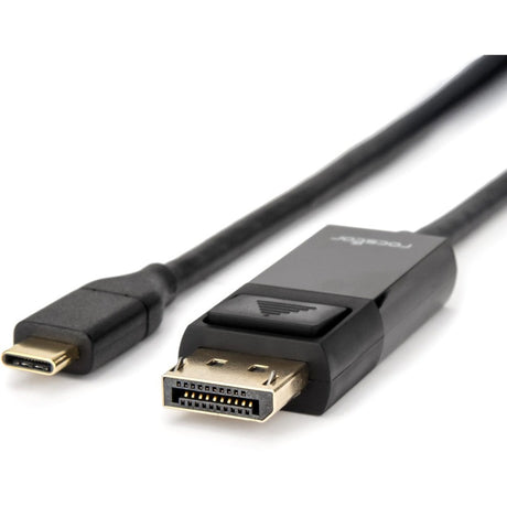 Rocstor Premium 6ft USB-C to DisplayPort Cable M/M- USB Type-C to Displayport Converter Cable - 6ft (1.8m) - Supports up to 4K 60Hz Mac or Windows Compatible- DisplayPort/USB 3.1 Cable for Audio/Video Device, Monitor, Projector, MacBook, Chromebook, HDTV,