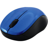 SILENT WIRELESS BLUE LED MOUSE