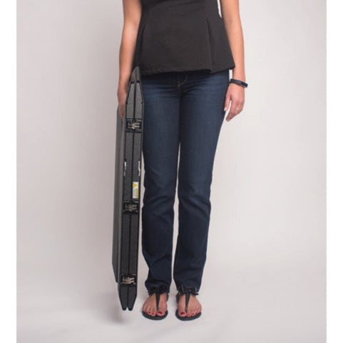 Chief Portable 42-86" Flat Panel Stand - Landscape & Portrait - Black