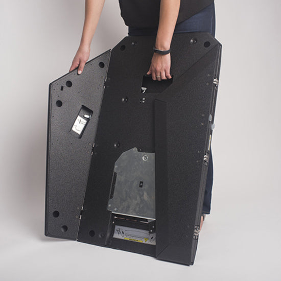 Chief Portable 42-86" Flat Panel Stand - Landscape & Portrait - Black