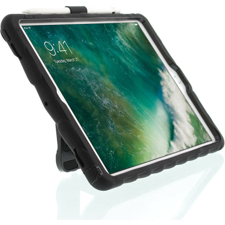 Gumdrop Hideaway Case for iPad Pro, ID Card, Stylus - Black