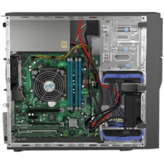Lenovo ThinkServer TS150 70LWS00F00 Tower Server - 1 Xeon E3-1280 v5 3.70 GHz - 64 GB RAM - 2 TB HDD - (2 x 1TB) HDD Configuration - 960 GB SSD - (2 x 480GB) SSD Configuration - Serial Attached SCSI (SAS), Serial ATA Controller