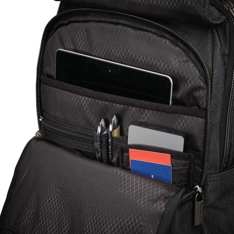 Samsonite Modern Utility Carrying Case (Backpack) for 15.6" Apple iPad Notebook - Charcoal, Charcoal Heather