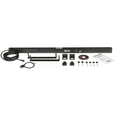 Eaton 1.4kW Single-Phase Monitored PDU with LX Platform Interface, 120V Outlets (16 5-15R), 10 ft. (3.05 m) Cord with 5-15P Plug, 0U, TAA