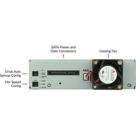 CRU Data Express DX175 Drive Bay Adapter Internal - Black