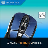 Adesso iMouse S60L - 2.4 GHz Wireless Programmable Nano Mouse