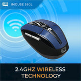 Adesso iMouse S60L - 2.4 GHz Wireless Programmable Nano Mouse