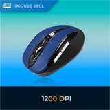 Adesso iMouse S60L - 2.4 GHz Wireless Programmable Nano Mouse