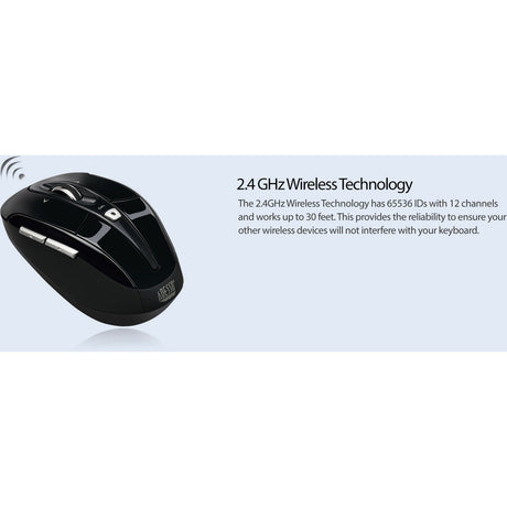 Adesso iMouse S60B 2.4 GHz Wireless Programmable Nano Mouse
