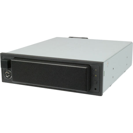 CRU Data Express DX175 Drive Bay Adapter for 5.25" - Serial ATA/600, 6Gb/s SAS Host Interface Internal - Black