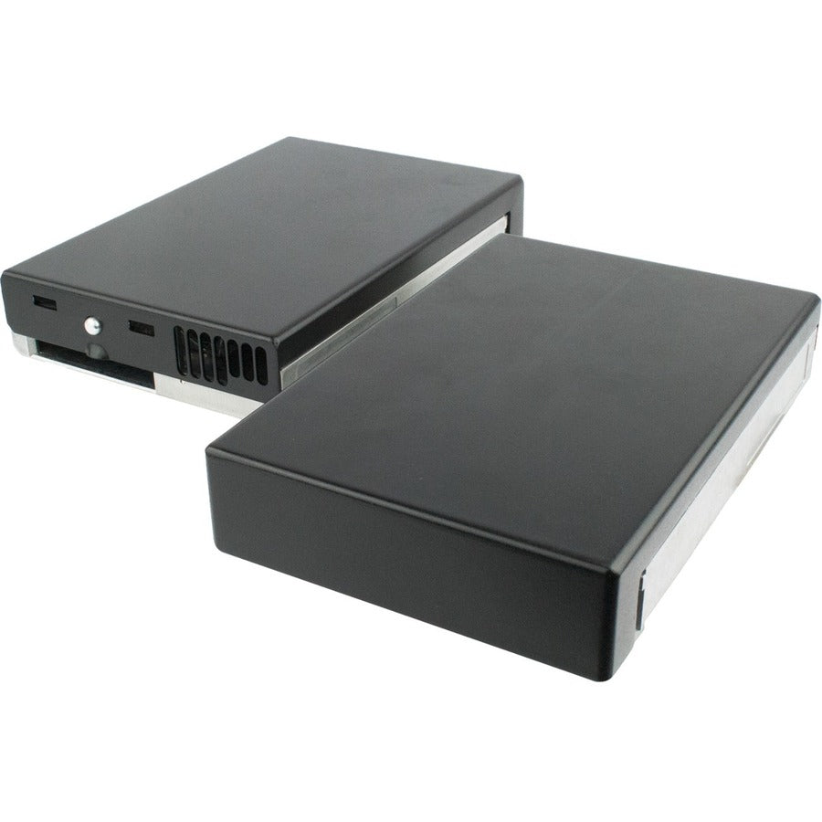 CRU Data Express DX175 Drive Bay Adapter for 5.25" - Serial ATA/600, 6Gb/s SAS Host Interface Internal - Black