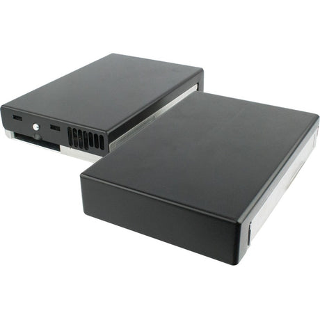 CRU Data Express DX175 Drive Bay Adapter for 5.25" - Serial ATA/600, 6Gb/s SAS Host Interface Internal - Black