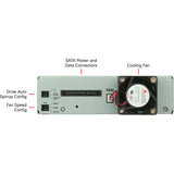 CRU Data Express DX175 Drive Bay Adapter for 5.25" - Serial ATA/600, 6Gb/s SAS Host Interface Internal - Black