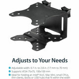 StarTech.com Thin Client Mount - VESA Mounting Bracket - Under Desk Computer Mount - Thin Client PC Monitor Mount