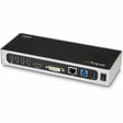 StarTech.com USB 3.0 Docking Station - Dual Monitor Laptop Dock with HDMI & DVI/VGA - 6x USB Type-A Hub, GbE - Universal Windows & Mac