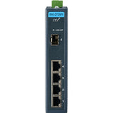 Advantech 4 GE + 1 SFP Ind. Unmanaged Switch W/T