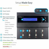 StarTech.com Standalone 1 to 7 USB Thumb Drive Duplicator/Eraser, Multiple USB Flash Drive Copier/Cloner, Sector-by-Sector Copy, Sanitizer