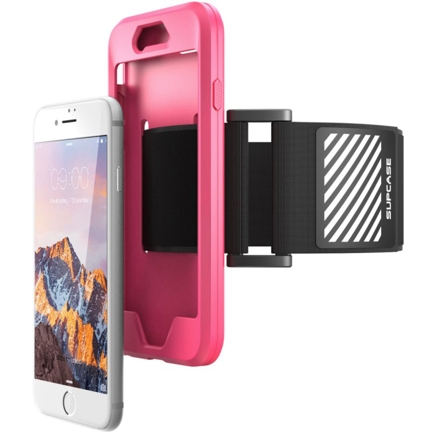 i-Blason Sport Carrying Case (Armband) Apple iPhone 8 Smartphone - Pink