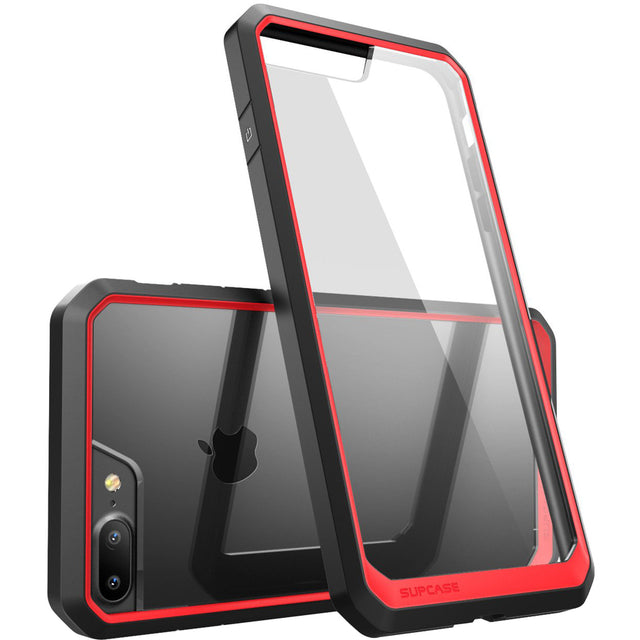 i-Blason Unicorn Beetle Style Carrying Case (Holster) Apple iPhone 8 Smartphone - Red