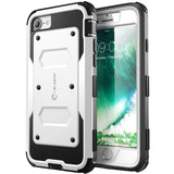 i-Blason Armorbox Carrying Case (Holster) Apple iPhone 8 Smartphone - White