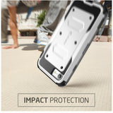 i-Blason Armorbox Carrying Case (Holster) Apple iPhone 8 Smartphone - White