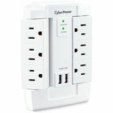 CyberPower CSP600WSURC2 Professional 6 - Outlet Surge with 1200 J