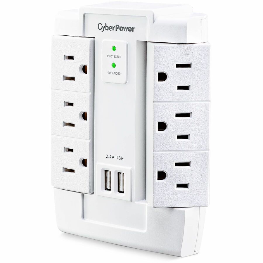 CyberPower CSP600WSURC2 Professional 6 - Outlet Surge with 1200 J
