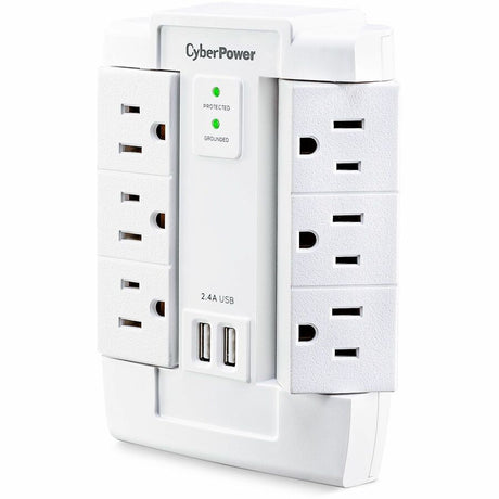 CyberPower CSP600WSURC2 Professional 6 - Outlet Surge with 1200 J