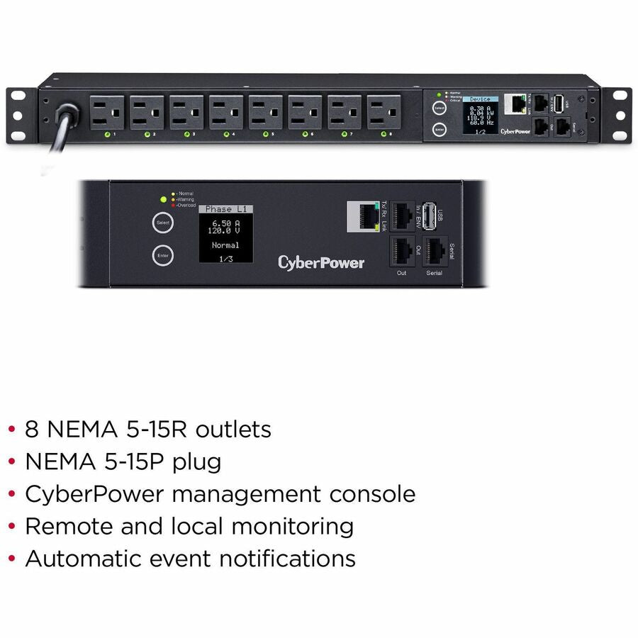 PDU41001 SWITCHED PDU 15A 120V