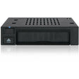Icy Dock FlexiDOCK MB521SP-B Drive Bay Adapter for 3.5" - Serial ATA/600 Host Interface Internal - Black