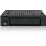 Icy Dock FlexiDOCK MB521SP-B Drive Bay Adapter for 3.5" - Serial ATA/600 Host Interface Internal - Black