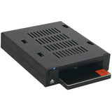 Icy Dock FlexiDOCK MB521SP-B Drive Bay Adapter for 3.5" - Serial ATA/600 Host Interface Internal - Black