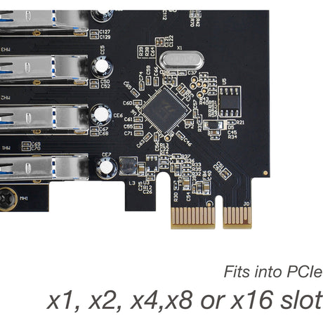 SIIG USB 3.0 7-Port Ext PCIe Host Adapter