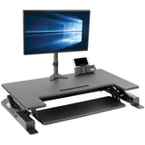 Eaton Tripp Lite Series WorkWise Height-Adjustable Sit-Stand Desktop Workstation