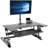 Eaton Tripp Lite Series WorkWise Height-Adjustable Sit-Stand Desktop Workstation