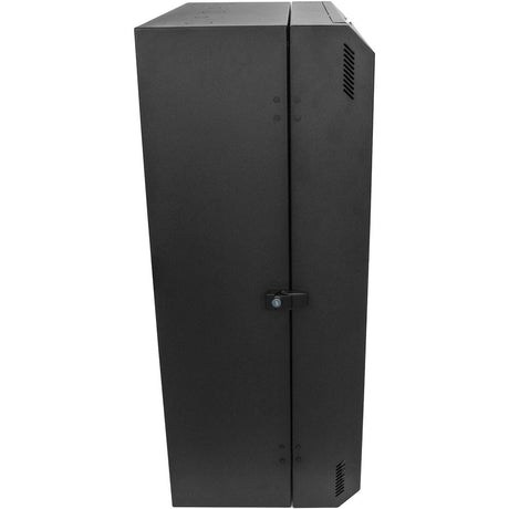StarTech.com 8U 19" Vertical Wall Mount Server Rack Cabinet Enclosure - Low Profile (15") - 30" Deep Locking w/2U for Network IT Equipment