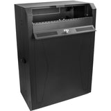 StarTech.com 8U 19" Vertical Wall Mount Server Rack Cabinet Enclosure - Low Profile (15") - 30" Deep Locking w/2U for Network IT Equipment