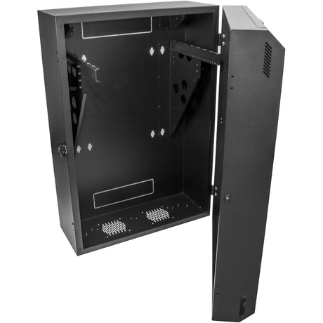 StarTech.com 8U 19" Vertical Wall Mount Server Rack Cabinet Enclosure - Low Profile (15") - 30" Deep Locking w/2U for Network IT Equipment