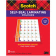 Scotch Self-Seal Laminating Pouches