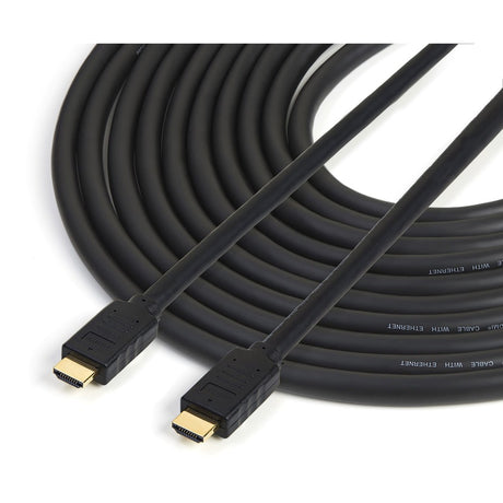 StarTech.com 50ft (15m) HDMI 2.0 Cable - 4K 60Hz UHD Active High Speed HDMI Cable - CL2 Rated for In Wall Install - Durable - HDR, 18Gbps