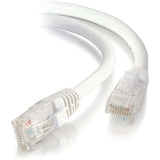 C2G-100ft Cat5e Snagless Unshielded (UTP) Network Patch Cable - White