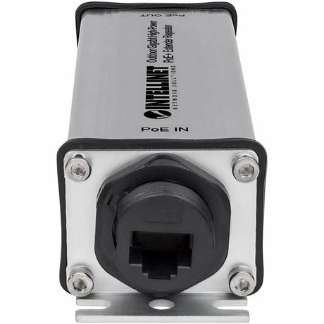 Intellinet Network Solutions Outdoor Gigabit High-Power PoE+ Extender Repeater, Extends Range Beyond the 328 ft (100 m) Limit, Metal Housing, IP65