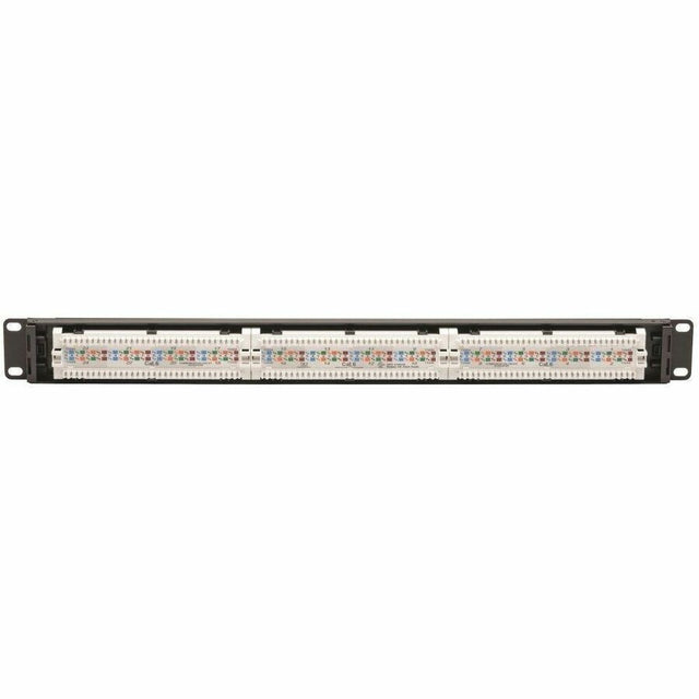 24-PORT CAT6 PATCH PANEL POE