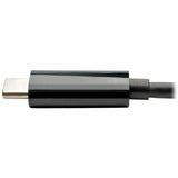 Eaton Tripp Lite Series 3-Port USB-C Hub - USB 3.x (5Gpbs) Hub Ports, Gigabit Ethernet, 60W PD Charging, Black