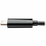 Eaton Tripp Lite Series USB-C to Gigabit Network Adapter with USB-C PD Charging - Thunderbolt 3, Black