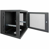 Eaton Tripp Lite Series SmartRack 4-Post 1U Universal Adjustable Shelf Kit for Wall-Mount Racks