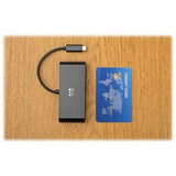 Eaton Tripp Lite Series 4-Port USB-C Hub, USB 3.x (5Gbps), 4x USB-A Ports, 60W PD Charging, Black