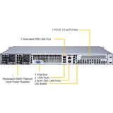 Supermicro SuperServer 6019P-MTR Server Barebone System - 1U Rack-mountable - Socket P LGA-3647 - 2 x Processor Support