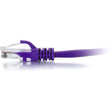 3' Cat6 Patch Cable Purple